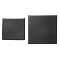 AERAULIQA KT-Decor design fém előlap, NA150, fekete