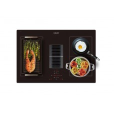Elektromos Főzőlap - CATA - AS-750 2 FLEX indukciós főzőlap beépített elszívóval