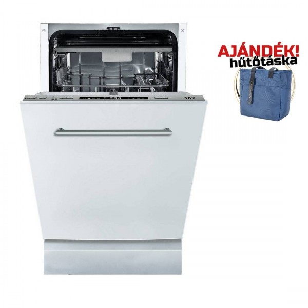Beépíthető mosogatógép - CATA - Beépíthető mosogatógép LVI-48010 10 terítékes + Ajándék Hűtőtáska Beépíthető mosogatógép - CATA - Beépíthető mosogatógép LVI-48010 10 terítékes + Ajándék Hűtőtáska