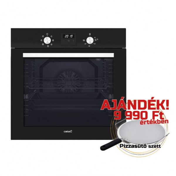 Beépíthető sütő - CATA - Beépíthető sütő MDS-8007 BK AIR FRYER + Pizzaszett Beépíthető sütő - CATA - Beépíthető sütő MDS-8007 BK AIR FRYER + Pizzaszett
