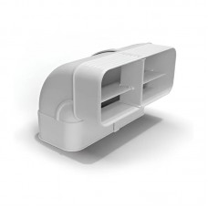 CATA - Lapos csatorna sarok - függőleges - FLOW IN