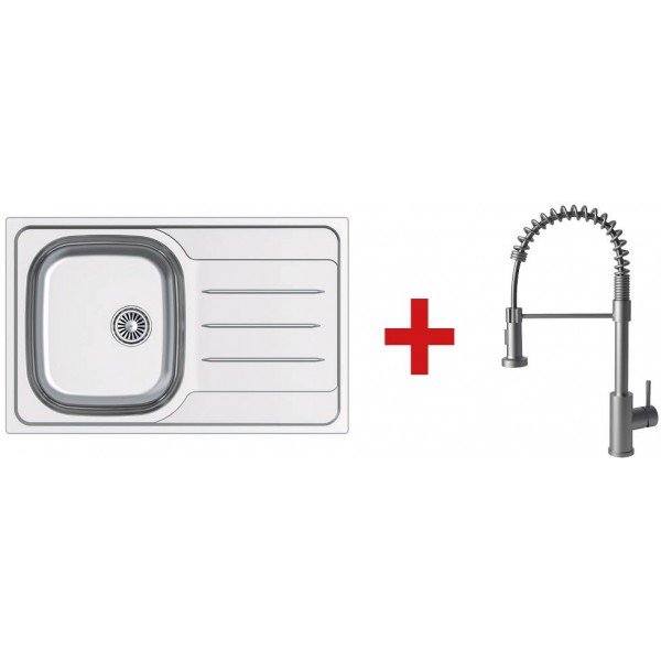 CATA XPB4 mosogatótálca (CDL) + csaptelep (XPB) szett CATA XPB4 mosogatótálca (CDL) + csaptelep (XPB) szett