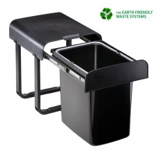 EKOTECH - Beépíthető hulladékgyűjtő ALADIN BLACK BIO - 1 x 16 liter