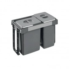 EKOTECH - Beépíthető hulladékgyűjtő FREE JAZZ SHORT 60 - 2x20 liter