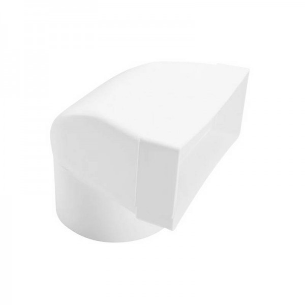 Elica - Cső-lapos csatorna átalakító 90° 220x90 mm Elica - Cső-lapos csatorna átalakító 90° 220x90 mm