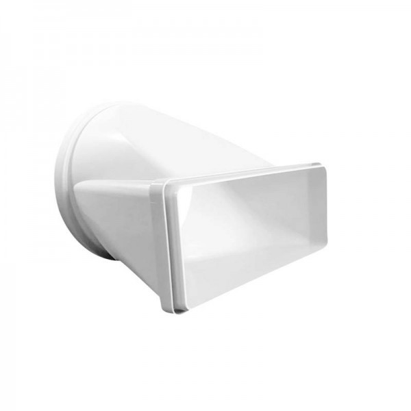 Elica - Cső-lapos csatorna átalakító ø150 mm - 220x90mm Elica - Cső-lapos csatorna átalakító ø150 mm - 220x90mm