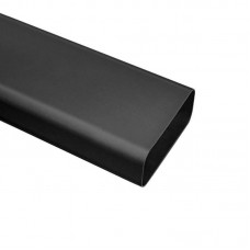 Elica - Lapos csatorna fekete 222X89 mm, hossz: 500 mm