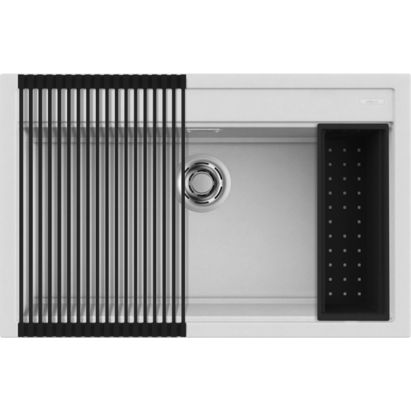 ELLECI - Gránit mosogatótálca Best 130 Workstation Szett G68 - Kifutó termék! ELLECI - Gránit mosogatótálca Best 130 Workstation Szett G68 - Kifutó termék!
