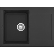 ELLECI - Gránit mosogatótálca Easy 135 G40 Nero