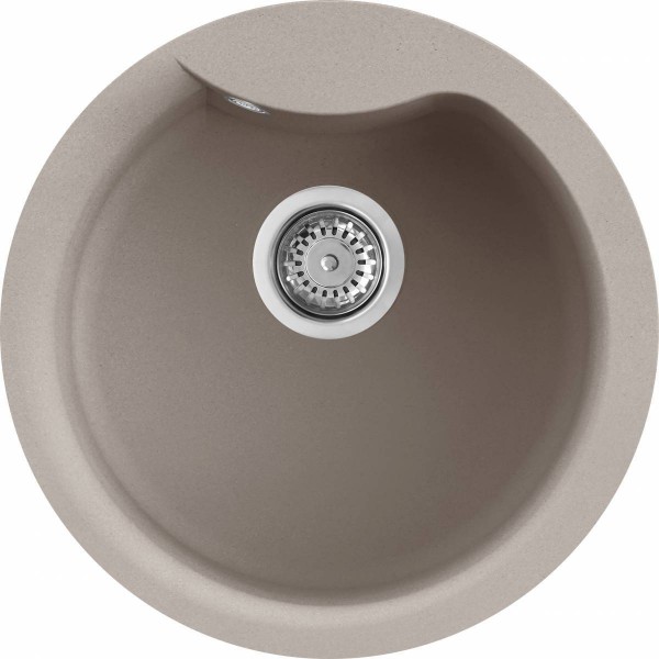 ELLECI - Gránit mosogatótálca Ego ROUND G43 Tortora ELLECI - Gránit mosogatótálca Ego ROUND G43 Tortora