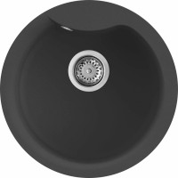 ELLECI - Gránit mosogatótálca Ego ROUND G59 Antracit ELLECI - Gránit mosogatótálca Ego ROUND G59 Antracit