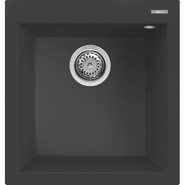 ELLECI - Gránit mosogatótálca Quadra 102 G59 Antracit ELLECI - Gránit mosogatótálca Quadra 102 G59 Antracit