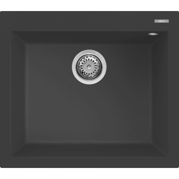ELLECI - Gránit mosogatótálca Quadra 105 G59 Antracit ELLECI - Gránit mosogatótálca Quadra 105 G59 Antracit