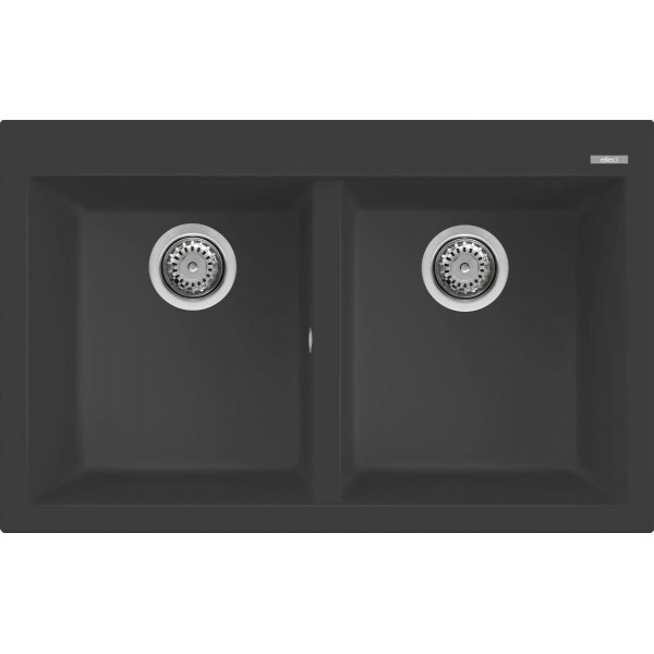 ELLECI - Gránit mosogatótálca Quadra 350 G59 Antracit ELLECI - Gránit mosogatótálca Quadra 350 G59 Antracit