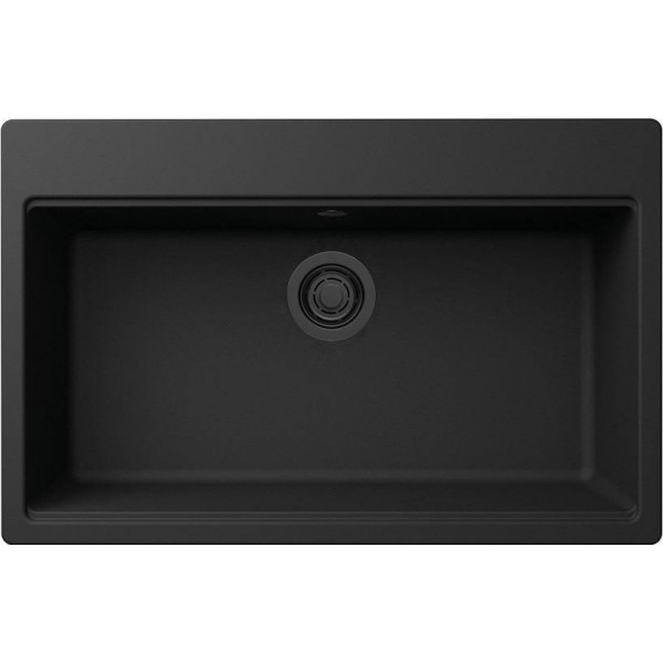 ELLECI - Gránit mosogatótálca Time 130 G40 fekete tartozékokkal ELLECI - Gránit mosogatótálca Time 130 G40 fekete tartozékokkal