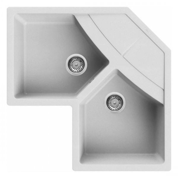 ELLECI - Gránit mosogatótálca Unico CORNER sarok G68 ELLECI - Gránit mosogatótálca Unico CORNER sarok G68