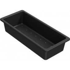 ELLECI - Gyümölcsmosó kosár műanyag 380 fekete