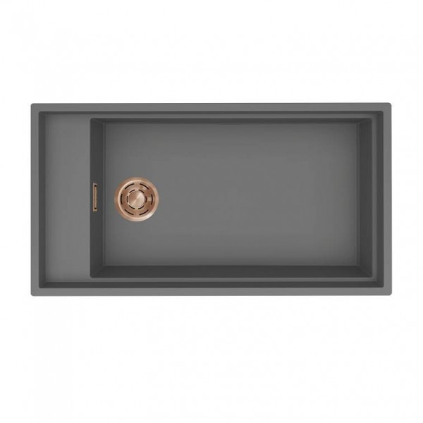 ELLECI - Mosogatótálca Dialogo 360 Workstation K99 Concrete bronz tartozékokkal ELLECI - Mosogatótálca Dialogo 360 Workstation K99 Concrete bronz tartozékokkal