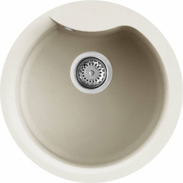 ELLECI - Mosogatótálca Ego ROUND G62 Bianco Antico ELLECI - Mosogatótálca Ego ROUND G62 Bianco Antico