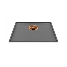 ELLECI - Mosogatótálca medencefenék Essenza 50 K99 Concrete bronz tartozékokkal