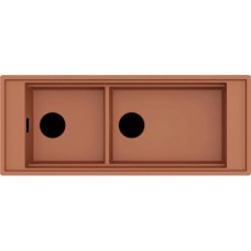 ELLECI - Mosogatótálca Mixology 590 K83 Clay fekete tartozékokkal