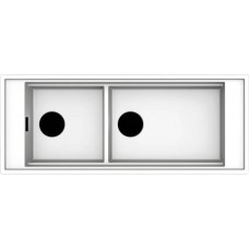 ELLECI - Mosogatótálca Mixology 590 K96 White fekete tartozékokkal