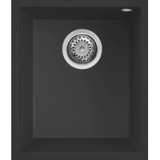 ELLECI - Mosogatótálca Quadra 100 UM G40 Nero munkalap alá szerelhető