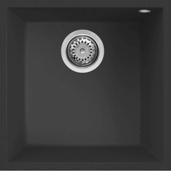 ELLECI - Mosogatótálca Quadra 102 UM G40 Nero munkalap alá szerelhető ELLECI - Mosogatótálca Quadra 102 UM G40 Nero munkalap alá szerelhető