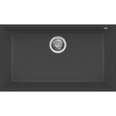 ELLECI - Mosogatótálca Quadra 130 UM G59 Antracite munkalap alá szerelhető
