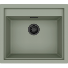 ELLECI - Mosogatótálca Sintesi 105 K82 Sage fekete tartozékokkal