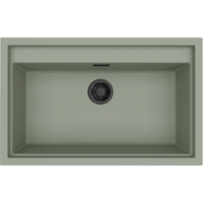 ELLECI - Mosogatótálca Sintesi 130 K82 Sage fekete tartozékokkal