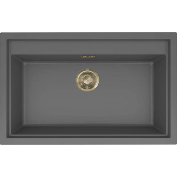 ELLECI - Mosogatótálca Sintesi 130 K99 Concrete arany tartozékokkal ELLECI - Mosogatótálca Sintesi 130 K99 Concrete arany tartozékokkal