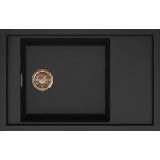 ELLECI - Mosogatótálca Sintesi 305 K86 Black bronz tartozékokkal