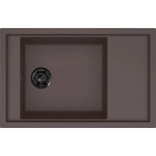 ELLECI - Mosogatótálca Sintesi 305 K87 Cocoa fekete tartozékokkal