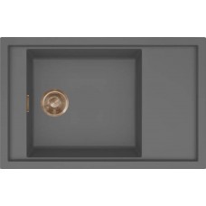 ELLECI - Mosogatótálca Sintesi 305 K99 Concrete bronz tartozékokkal