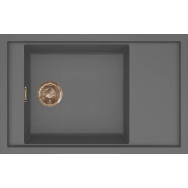 ELLECI - Mosogatótálca Sintesi 305 K99 Concrete bronz tartozékokkal ELLECI - Mosogatótálca Sintesi 305 K99 Concrete bronz tartozékokkal