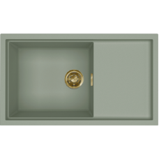 ELLECI - Mosogatótálca Sintesi 410 K82 Sage arany tartozékokkal