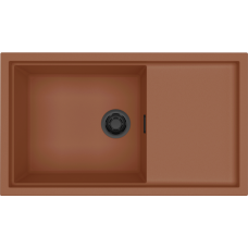 ELLECI - Mosogatótálca Sintesi 410 K83 Clay fekete tartozékokkal