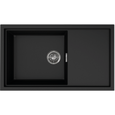 ELLECI - Mosogatótálca Sintesi 410 K86 Black inox tartozékokkal