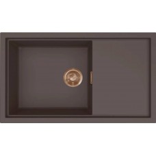 ELLECI - Mosogatótálca Sintesi 410 K87 Cocoa bronz tartozékokkal