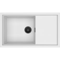 ELLECI - Mosogatótálca Sintesi 410 K96 White fekete tartozékokkal