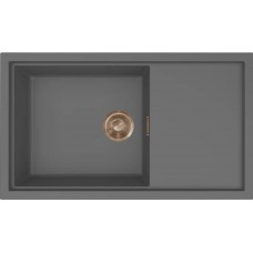 ELLECI - Mosogatótálca Sintesi 410 K99 Concrete bronz tartozékokkal