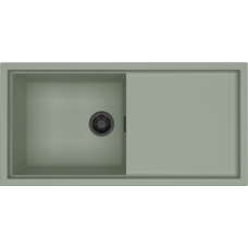 ELLECI - Mosogatótálca Sintesi 480 K82 Sage fekete tartozékokkal