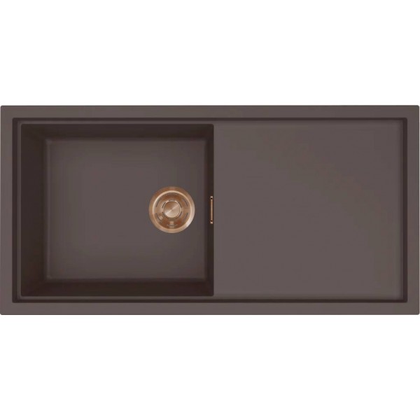 ELLECI - Mosogatótálca Sintesi 480 K87 bronz tartozékokkal ELLECI - Mosogatótálca Sintesi 480 K87 bronz tartozékokkal
