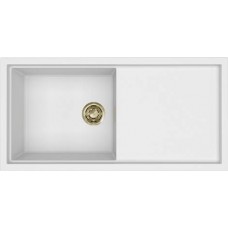 ELLECI - Mosogatótálca Sintesi 480 K96 White arany tartozékokkal