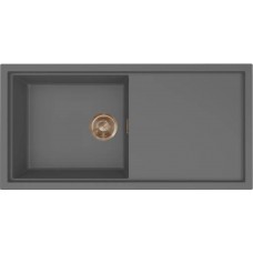 ELLECI - Mosogatótálca Sintesi 480 K99 Concrete bronz tartozékokkal