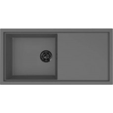 ELLECI - Mosogatótálca Sintesi 480 K99 Concrete fekete tartozékokkal