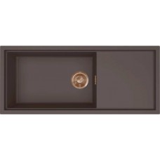 ELLECI - Mosogatótálca Sintesi 510 K87 Cocoa bronz tartozékokkal