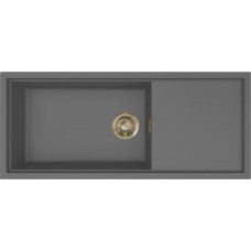 ELLECI - Mosogatótálca Sintesi 510 K99 Concrete arany tartozékokkal