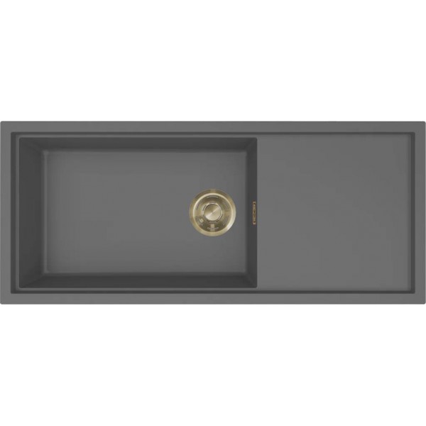 ELLECI - Mosogatótálca Sintesi 510 K99 Concrete arany tartozékokkal ELLECI - Mosogatótálca Sintesi 510 K99 Concrete arany tartozékokkal